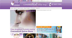 Desktop Screenshot of cosmedicalsolutions.com.au